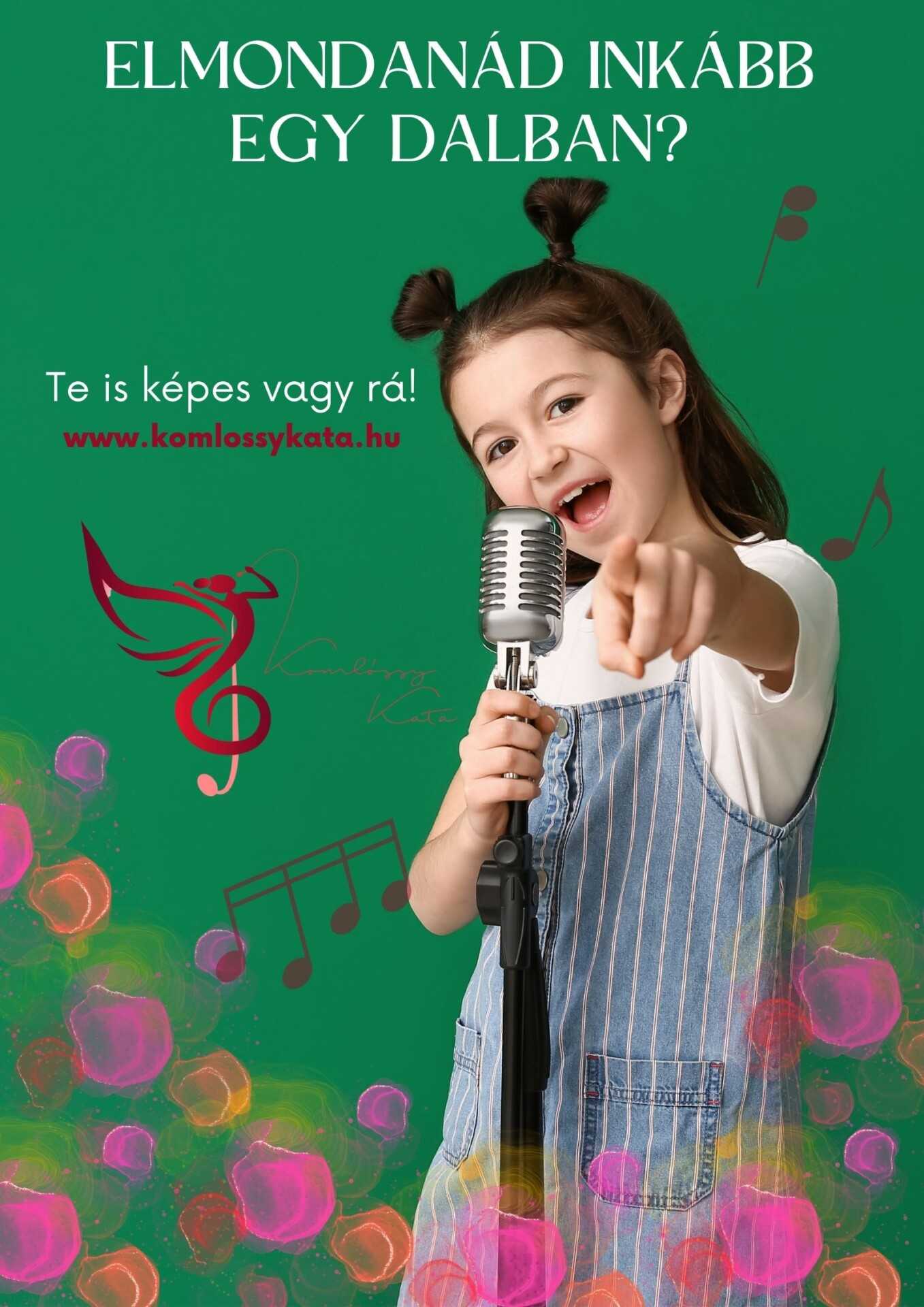 8 kislány énekel