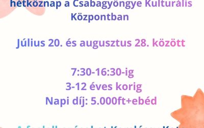 Nyári tábor 2026
